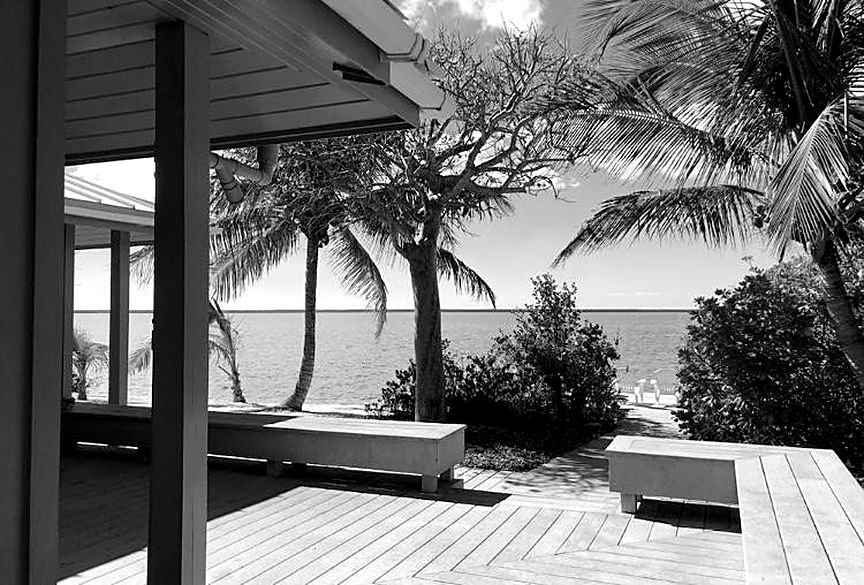 An ocean terrace