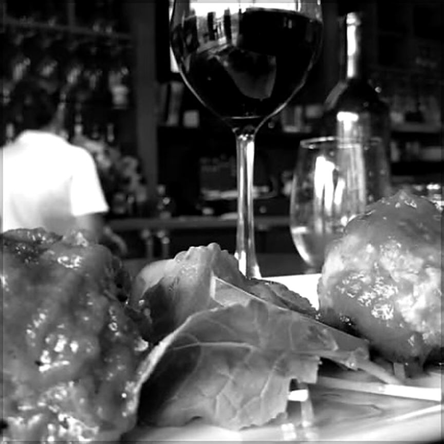 Plates and a glass of 5